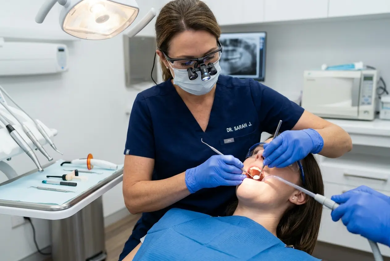 Tooth-Colored Composite Fillings